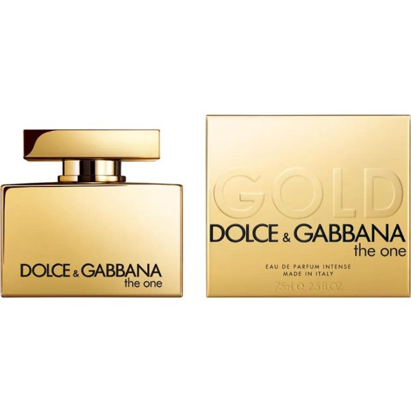 Dolce & Gabbana the one gold eau de parfum intense 75ml vaporizador