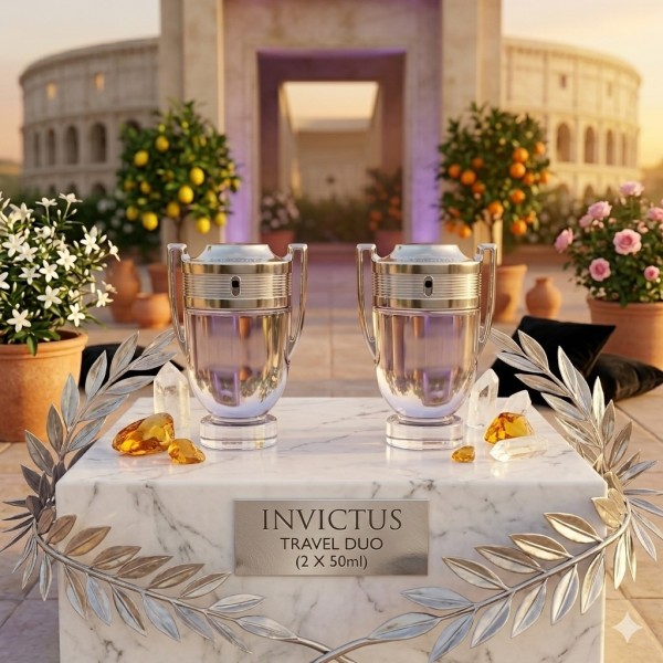 Paco rabanne invictus eau de toilette travel duo 50ml vaporizador