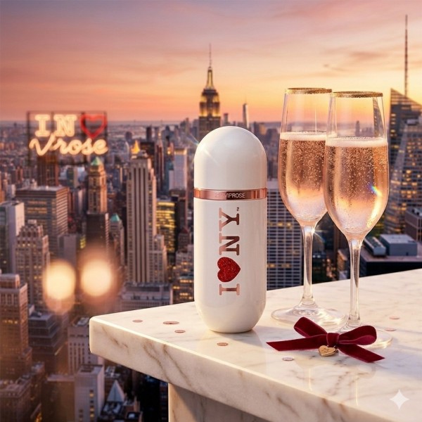 Carolina Herrera 212 Vip Rose I Love Ny Eau De Parfum Edición Limitada 100ml vaporizador