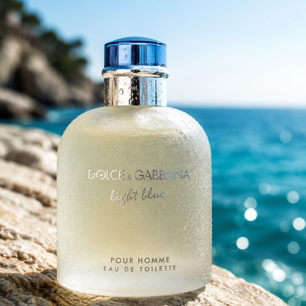 Dolce gabbana light blue pour homme eau de toilette 200ml vaporizador